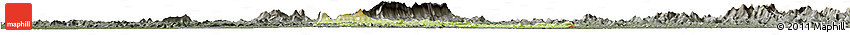Physical Horizon Map of Gbehlay, darken, semi-desaturated