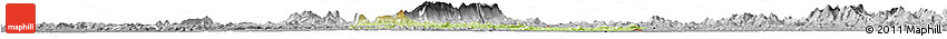 Physical Horizon Map of Gbehlay, desaturated
