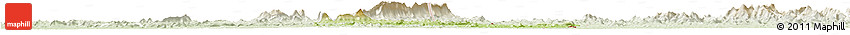 Physical Horizon Map of Gbehlay, lighten