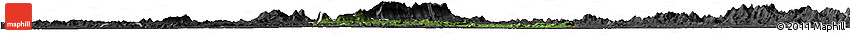 Satellite Horizon Map of Gbehlay, darken, desaturated