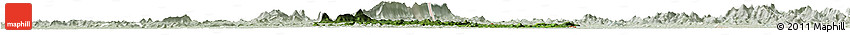 Satellite Horizon Map of Gbehlay, lighten