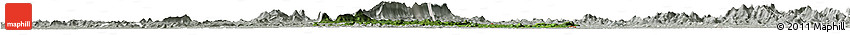 Satellite Horizon Map of Gbehlay, lighten, semi-desaturated