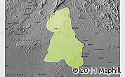 Physical Map of Gbehlay, darken, desaturated