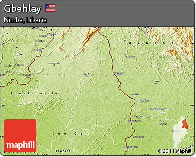 Physical Map of Gbehlay