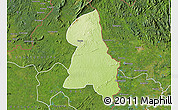 Physical Map of Gbehlay, satellite outside