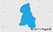 Political Map of Gbehlay, cropped outside