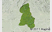 Satellite Map of Gbehlay, lighten