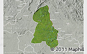 Satellite Map of Gbehlay, lighten, semi-desaturated