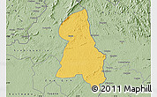 Savanna Style Map of Gbehlay