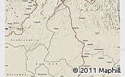 Shaded Relief Map of Gbehlay