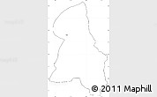 Blank Simple Map of Gbehlay, cropped outside