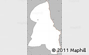 Gray Simple Map of Gbehlay