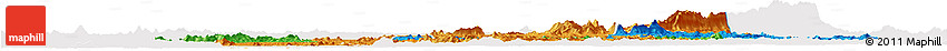Political Horizon Map of Nimba, cropped outside