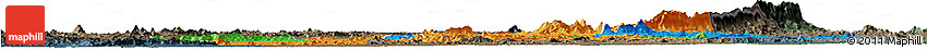 Political Horizon Map of Nimba, darken, semi-desaturated