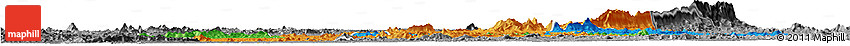 Political Horizon Map of Nimba, desaturated