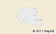 Classic Style 3D Map of Saclepea, single color outside