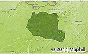 Satellite 3D Map of Saclepea, physical outside
