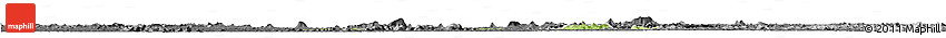 Physical Horizon Map of Saclepea, darken, desaturated