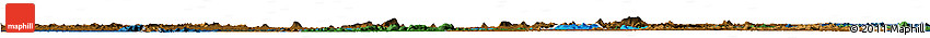 Political Horizon Map of Saclepea, darken