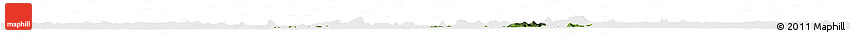 Satellite Horizon Map of Saclepea, single color outside