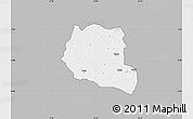 Gray Map of Saclepea, single color outside