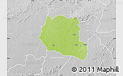 Physical Map of Saclepea, lighten, desaturated