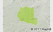 Physical Map of Saclepea, lighten, semi-desaturated