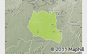 Physical Map of Saclepea, semi-desaturated