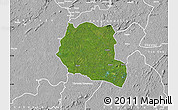 Satellite Map of Saclepea, lighten, desaturated
