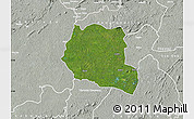 Satellite Map of Saclepea, lighten, semi-desaturated