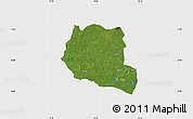 Satellite Map of Saclepea, single color outside