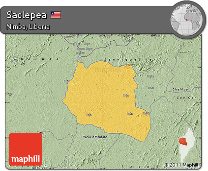 Savanna Style Map of Saclepea