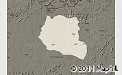 Shaded Relief Map of Saclepea, darken