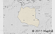 Shaded Relief Map of Saclepea, desaturated