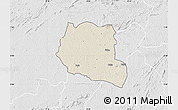 Shaded Relief Map of Saclepea, lighten, desaturated