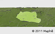 Physical Panoramic Map of Saclepea, darken