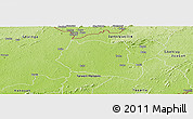 Physical Panoramic Map of Saclepea