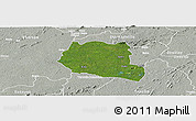 Satellite Panoramic Map of Saclepea, lighten, semi-desaturated