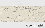 Shaded Relief Panoramic Map of Saclepea