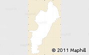 Classic Style Simple Map of Tappita, single color outside