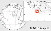 Blank Location Map of Timbo No. 5A