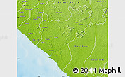 Physical Map of Timbo No. 5A