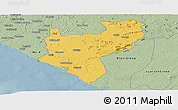 Savanna Style Panoramic Map of Timbo No. 5A