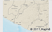Shaded Relief 3D Map of Sinoe River Sobo
