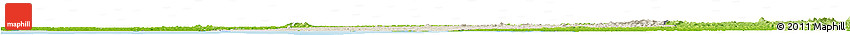 Shaded Relief Horizon Map of Sinoe River Sobo, physical outside