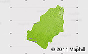 Physical Map of Sinoe River Sobo, cropped outside