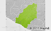 Physical Map of Sinoe River Sobo, lighten, desaturated