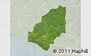 Satellite Map of Sinoe River Sobo, lighten