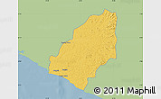Savanna Style Map of Sinoe River Sobo, single color outside