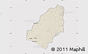Shaded Relief Map of Sinoe River Sobo, cropped outside